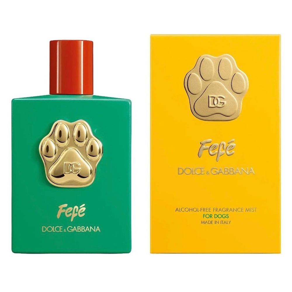 DOLCE & GABBANA FEFE ALCOHOL FREE DOG PET FRAGRANCE MIST NEW 3.3 oz Sealed
